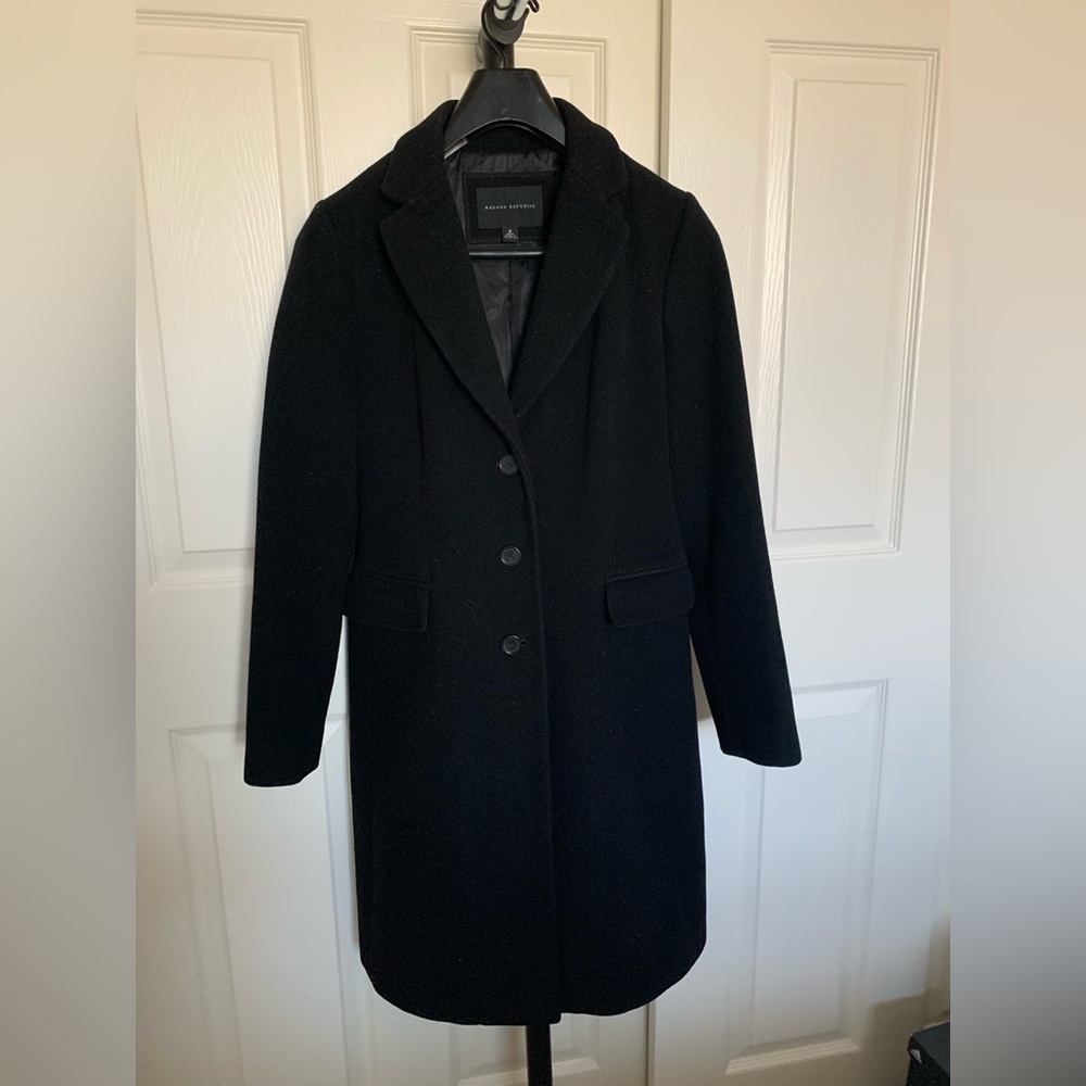 Banana Republic knee length peacoat